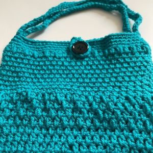 Crochet hand bag
